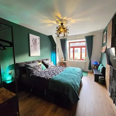 Einmaliges City Apartment über den Dächern der Neustadt - Fifty Shades of Green