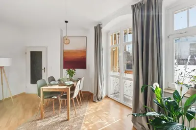 Grundriss der Unterkunft Sonniges Apartment Privatparkplatz Südterrasse
