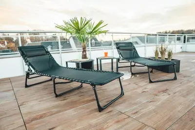 Ein Balkon oder eine Terrasse in der Unterkunft ProZone Gaming Apartment