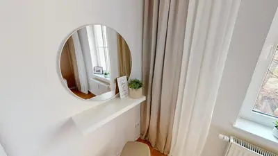 Grundriss der Unterkunft 3-Raum-Appartement im Lutherviertel, WLAN