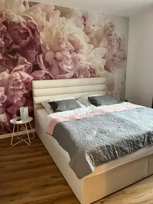 Ein Bett oder Betten in einem Zimmer der Unterkunft ANER 3 Deluxe Apartment Pepe