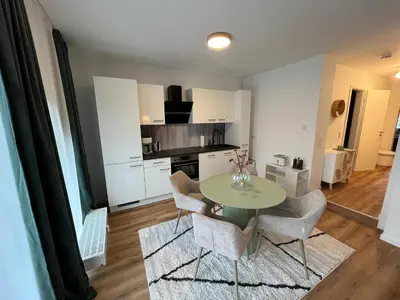 Küche/Küchenzeile in der Unterkunft ANER 3 Deluxe Apartment Pepe