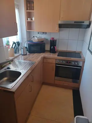 Küche/Küchenzeile in der Unterkunft Idyllisches Ferienhaus für Zwei