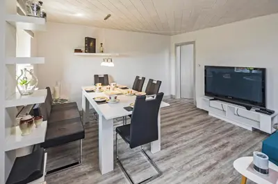 TV/Unterhaltungsangebot in der Unterkunft Dreiseitenhof in ruhiger Lage Haus Gottfriede