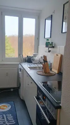 Küche/Küchenzeile in der Unterkunft Ferien Oase