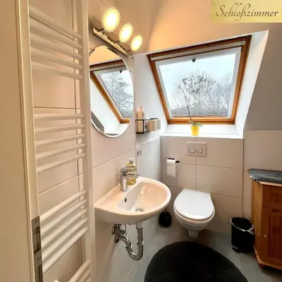 Ein Badezimmer in der Unterkunft Ysenberc Apartments