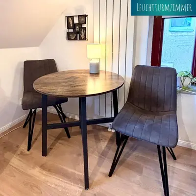 Ein Sitzbereich in der Unterkunft Ysenberc Apartments