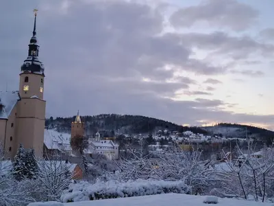 Ferienwohnung im Zschopauer Herzen im Winter