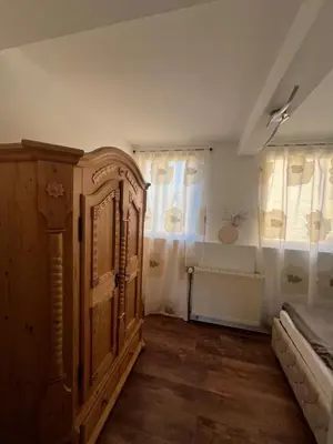 Ein Bett oder Betten in einem Zimmer der Unterkunft Zur Blume