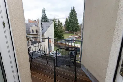 Ein Balkon oder eine Terrasse in der Unterkunft Macabu Apartment Zoe