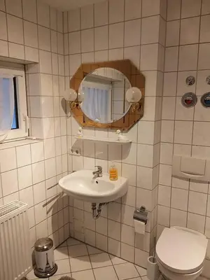 Ein Badezimmer in der Unterkunft Tutanchamun
