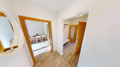 Grundriss der Unterkunft 3-Raum-Appartement nahe Stadtpark, WLAN