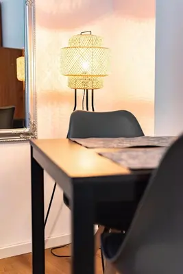 Grundriss der Unterkunft Apartment mit Terrasse
