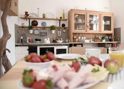Essen in der Pension oder in der Nähe