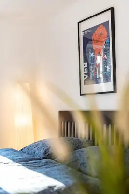 Ein Bett oder Betten in einem Zimmer der Unterkunft Apartment für 2