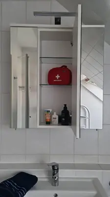 Ein Badezimmer in der Unterkunft Villa Rennerberg