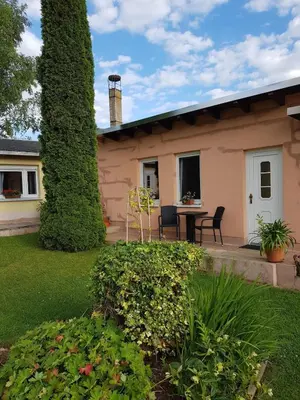 Ein Garten an der Unterkunft Ferienhaus Gickelsberg