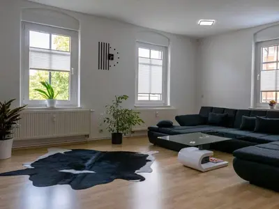 Ein Sitzbereich in der Unterkunft Auszeit vom Alltag