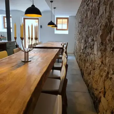 24 Personen Ferienhaus Burgscheune Gnandstein
