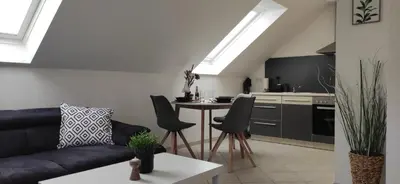 Küche/Küchenzeile in der Unterkunft Ferienwohnung Familie Günther Warmbad