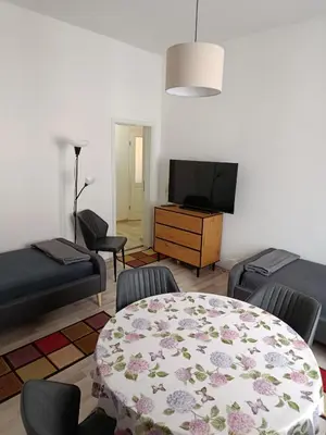 TV/Unterhaltungsangebot in der Unterkunft Ferienwohnung - Monteur Sleep 1 - max 6 Personen