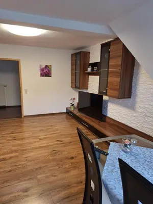 Küche/Küchenzeile in der Unterkunft Ferienwohnung Rote-Villa