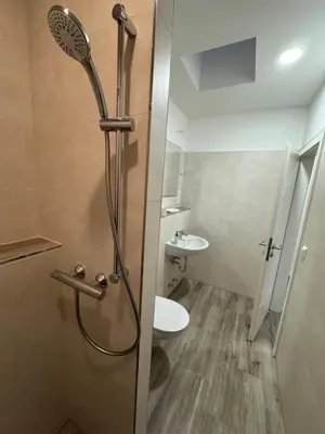 Ein Badezimmer in der Unterkunft Pension Hertel