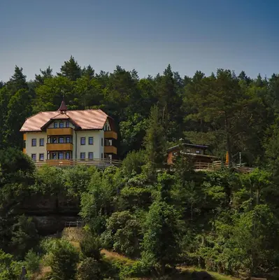 Naturlandschaft in der Nähe der Ferienwohnung