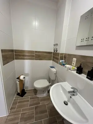 Ein Badezimmer in der Unterkunft RoCo Appartment