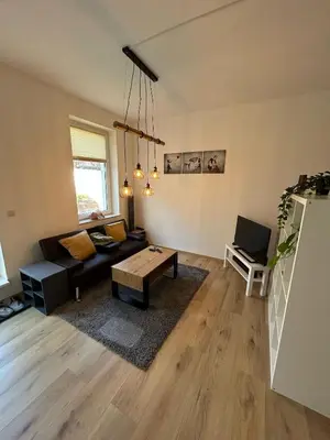 Ein Sitzbereich in der Unterkunft RoCo Appartment