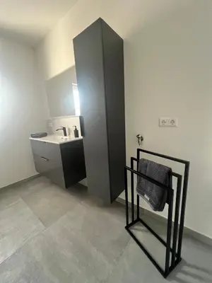 Küche/Küchenzeile in der Unterkunft Exklusive und moderne Ferienwohnung