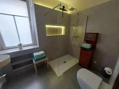 Ein Badezimmer in der Unterkunft Villa Lebensart Comfortable holiday residence