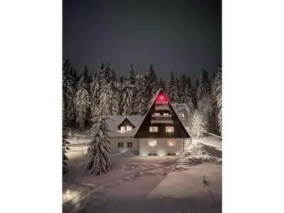 Look into the country Comfortable holiday residence im Winter