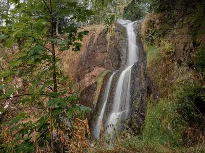 Naturlandschaft in der Nähe des Ferienhauses