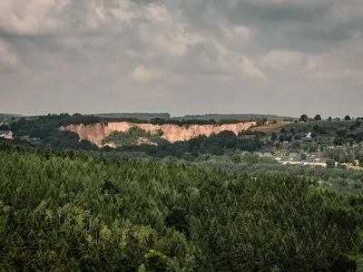 Naturlandschaft in der Nähe des Ferienhauses