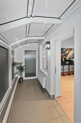 Grundriss der Unterkunft Hochwertiger ausgestatteter Bungalow für 8 Personen, 3 Schlafzimmer, 2 Parkplätze, WLAN