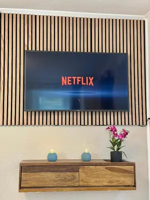 TV/Unterhaltungsangebot in der Unterkunft Bellevue Apartment - Zentrum - Netflix - Parkplatz