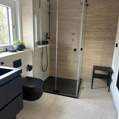 Ein Badezimmer in der Unterkunft Altleubnitz 8