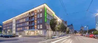 Das Gebäude in dem sich das Hotel befindet