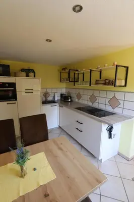 Küche/Küchenzeile in der Unterkunft Cottage Sächsische Schweiz