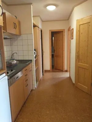 Küche/Küchenzeile in der Unterkunft Haus Waldesheim