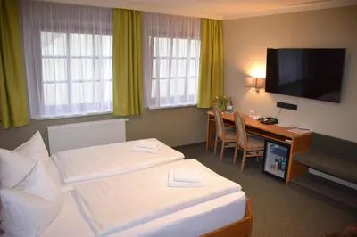 TV/Unterhaltungsangebot in der Unterkunft Flair Hotel Kamenz