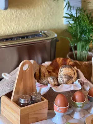 Essen im Privatzimmer oder in der Nähe