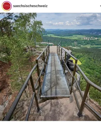 Naturlandschaft in der Nähe der Ferienwohnung