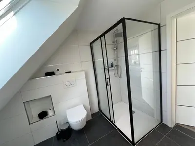 Ein Badezimmer in der Unterkunft Ferienwohnung Matka