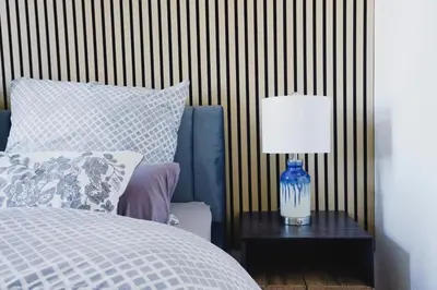 Ein Bett oder Betten in einem Zimmer der Unterkunft Kaßberg Domizil