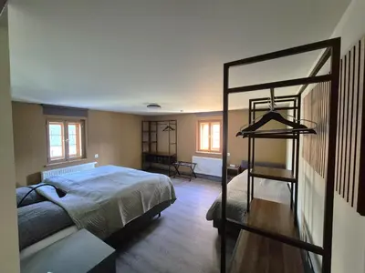 Ein Bett oder Betten in einem Zimmer der Unterkunft WellAktiv Geising