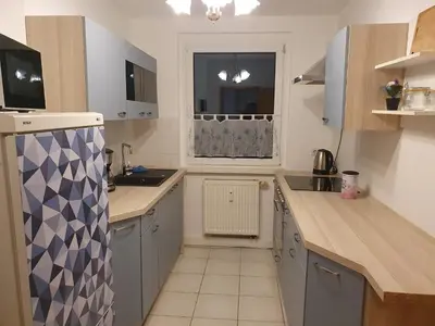 Küche/Küchenzeile in der Unterkunft Ferienwohnung zur Sonne