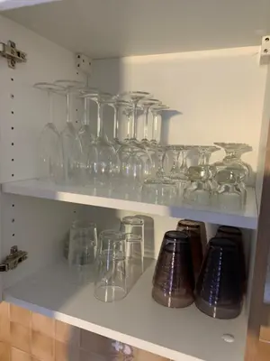 Küche/Küchenzeile in der Unterkunft Gablenz - Apartment V - Top-Lage
