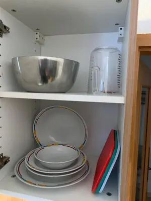 Küche/Küchenzeile in der Unterkunft Gablenz - Apartment V - Top-Lage
